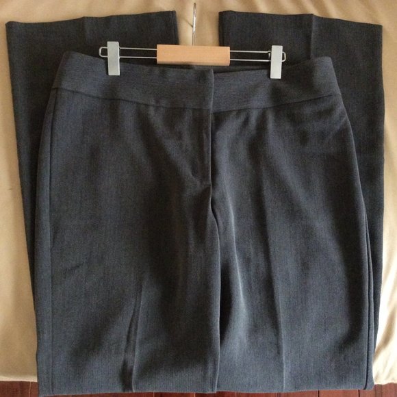 Ladies Tommy Hilfiger | Gray | Herringbone Dress Pants | Sz. 8 | Made in Canada - Picture 1 of 8